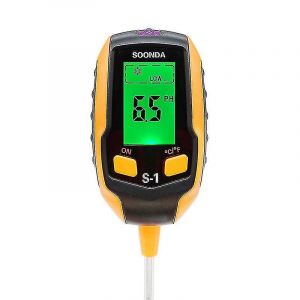 Testeur de sol Ph Mètre 4-en-1 Testeur de sol Thermomètre numérique d'humidité pour plantes Test Humimètre pour plantes en pot Jardins Pelouses-yu - Neuf