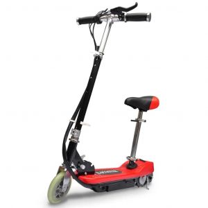 Trottinette Électrique Avec Siège 120 W Rouge - Neuf