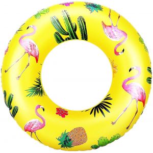 Anneaux De Natation, 90cm Diam&egrave;tre Piscine Gonflable Flotteur Piscine Float Tube Mignon - Neuf