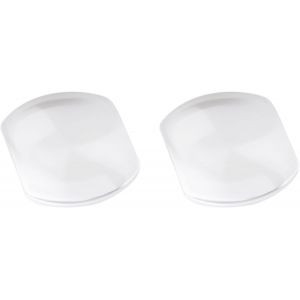 Kal-Lot De 2pcs Loupes Carrées Pour Calendrier De Montre Pièce De Rechange Pour Lentille De Montre 7,0 X 5,5mm Verre Saphir À Bulles Loupe Pour Calendrier Date De Montre - Neuf