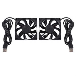 80mm 5v Usb Ventilateur 80mm 8cm 8015 Brushless Dc Refroidissement Ventilateur Pc Ordinateur Routeur Boîtier Ventilateur Refroidisseur 2pcs - Neuf