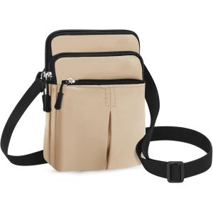KALANKA-Sac Banane Chic Sac de Taille de Voyage Sac Ceinture pour Téléphone Unisexe Léger Multicolore Mini Sac Bandouliere avec Sangle Interchangeable pour Homme Femme Jogging Vélo Sport - Neuf