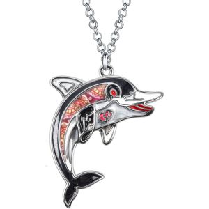 Kal-Collier Pieuvre Tentacule Pendentif Animaux Marins Pour Femme Fille Charms Bijoux Océan Cadeaux - Neuf