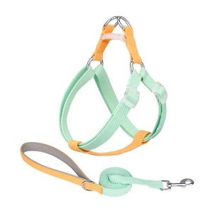 Harnais Pour Chien Summer Comfort - Sangle De Poitrine Respirante Pour Plus De Sécurité Et De Style, Parfait Pour Les Promenades Quotidiennes - Neuf