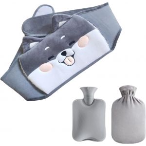 Hot Water Bottle With Belt,Hot Water Bottle,Pvc Belt Hot Water Bottle,Pain Rules Hot Water Bottle For Waist,Back,Sports Injuries - Neuf