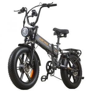 Vélo Électrique Burchda R7 Pro, Moteur Double 2 X 500 W, Batterie 48 V 20 Ah, Pneus 20 X 4,0 Pouces, Frein À Disque Hydraulique - Neuf