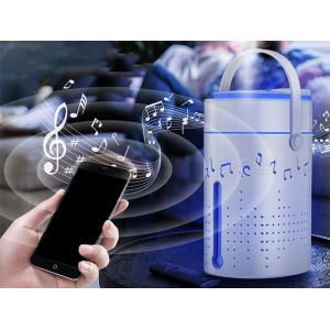 Humidificateur d'air et enceinte Bluetooth avec lumi&egrave;re LED - Neuf