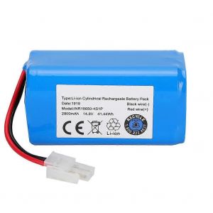 Batterie de remplacement 14.8V 2800Mah pour aspirateur robot Ilife A4 A4S A6 V7 - Neuf