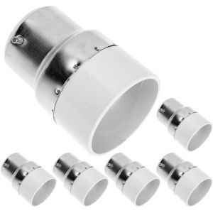 Ulteronixshop-6 Pi&egrave;ces Adaptateur Douille B22 &Agrave; E14 Convertisseur Prise De Lumi&egrave;re Pour Ampoules Led Et Id&eacute;al Pour Lampes De Bureau Lustres Et &Eacute;clairages Int&eacute;rieurs - Neuf