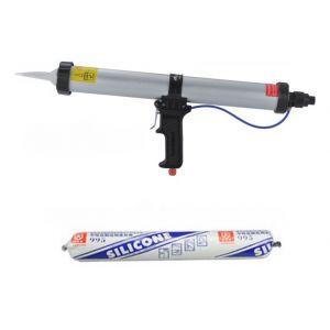 Machine de remplissage de colle pneumatique, verre, silicone, propulsion - Neuf