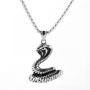 (Style 8) Collier Avec Pendentif Aigle En Acier Titane Pour Homme, Style Urbain, Punk Hip-Hop, Garçons - Neuf