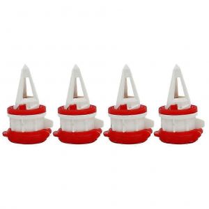 4pcs boîte boissons bec verseur liqueur verseurs large bouche jus lait bouteille séparateur - Neuf
