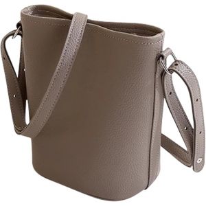 Sac &agrave; bandouli&egrave;re pour femme-Petit sac &agrave; bandouli&egrave;re en forme de seau-Avec poche int&eacute;rieure-Fermeture magn&eacute;tique-Avec sangles amovibles et r&eacute;glables - Neuf