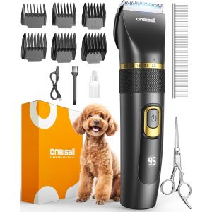 Jgd-Tondeuse &Agrave; Cheveux Silencieuse Pour Chiens Et Chats 2 000 Mah Rechargeable Ipx7 Imperm&eacute;able Barboncini - Neuf