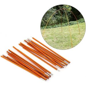 Yemaesre-Outdoor Tente De Camping Pole, 2 Pcs/Lot De 8,5 Mm En Alliage D'aluminium Tente Tente De Tige De Remplacement Bâtons De Support Accessoires - Neuf