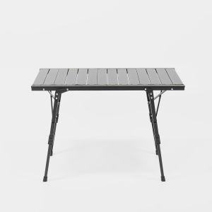 Ulteronixshop-Table : Table De Camping Pliante 88 X 40 Cm, R&eacute;sistante Aux Intemp&eacute;ries, Stable Et Pliable, Table D'ext&eacute;rieur R&eacute;glable En Hauteur Pour Camping, Jardin, Balcon Et Camping-Car Accessoires Petite - Neuf