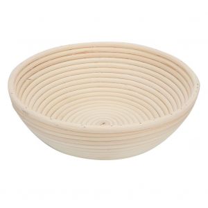 Banneton Brotform Pain Levure Produits artisanaux Ensemble de paniers ronds en rotin Artisanat - Neuf
