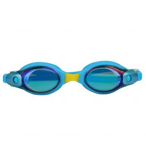 Lunettes De Natation Electrolytiques Antibuee Pour Enfants, Reglables (Bleu Et Jaune) - Neuf