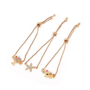 Lot De 3 Bracelets Tendance Pour Femme, Motif Arbre De Vie, Etoile De Mer, Animaux, 01 - Neuf