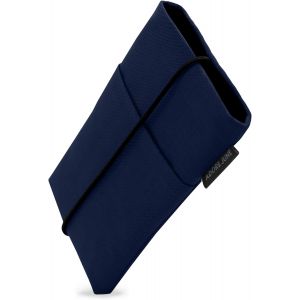 LORANKA-Housse Bene Compatible avec 6,7-7,0 Pouce Smartphones (comme iPhone 17 Pro Max, iPhone 16 Pro Max, 16 Plus, Galaxy S25 Ultra, Pixel 10 Pro XL), Fermeture en Caoutchouc, Couleur Marine - Neuf