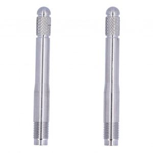 2pcs Goujon De Roue Goupilles D'alignement Guide De Montage De Roue M14 X 1.5 Thread Acier Inoxydable Outil - Neuf