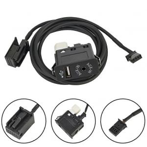 Adaptateur de musique de panneau de commutation de panneau de commutation de port USB de voiture de voiture BMW Mini E39 E53 Z4 E85 E86 X3 E83 - Neuf