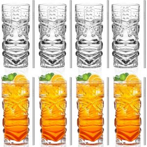 Mevronisshop-Inftyle Ensemble De Lunettes Tiki Transparentes - Neuf