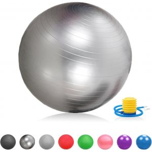 Balle De Gymnastique Souple Balle D'assise &Eacute;paisse Anti-Burst Peziball Swissball Balle De Fitness Pompe &Agrave; Balle,Coupelle De Balle,Bandes De R&eacute;sistance,Mini Balle Pilates Balle De Yoga.[K1125] - Neuf