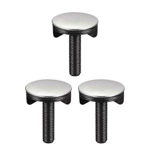 Couvercles De Trous D'évier Couvercle De Trou De Tête D'eau En Acier Inoxydable Brossé Couvercle Décoratif De Lavabo Pour - Neuf