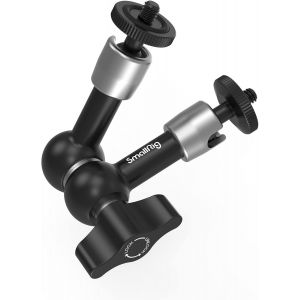 (Version Mise &agrave; Jour) Bras Articule Magic Arm 10 Pouces Bras de Friction Reglable pour Moniteur LCD LED Light Cam&eacute;ra DSLR Rig - 2066B - Neuf