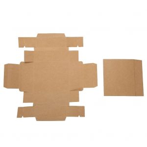 Lot De 5 Boites A Tiroirs En Papier Kraft, Boite D'emballage En Carton, Etui Cadeau Artisanal Fait Main (Marron) - Neuf