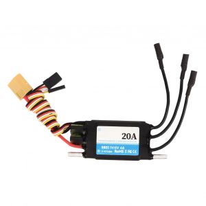 Controleur De Vitesse Esc Lipo Bidirectionnel Etanche 20 A, 2-4 S, Avec Sbec 5 V, 6 V, 4 A, Pour Modeles De Bateaux Rc - Neuf