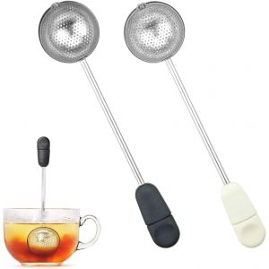 Cmws-Lot De 2 Infuseurs &Agrave; Th&eacute; En Maille D'acier Inoxydable R&eacute;utilisables Pour Th&eacute; Et Caf&eacute; Naturels - Neuf