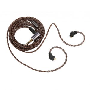 Cable de remplacement pour ecouteurs, en cuivre sans oxygene, pour TFZ TRN aS10 aS06 aS10 ZST ZS3 aS10 aS06 aS10 ZST ZS3 - Neuf