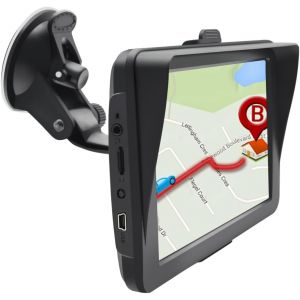 VornixorSarlshop-GPS 7"" 2025 pour Voiture, Camion & Camping-Car &iquest; Cartes Europe Gratuites, Alerte de Vitesse, Poi & Voix Fran&ccedil;aise - Neuf