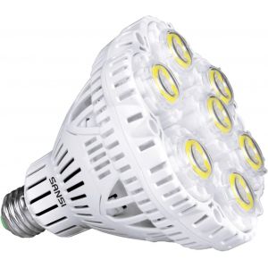 Tianyi-Ampoule Led E27 40w 5000k Blanc Froid, Ampoule Incandescente 350w Équivalent, Ampoule Led Puissante 5500lm Non-Dimmable Pour Garage Entrepôt Sous-Sol Magasin (Angle De Rotation 120°) - Neuf