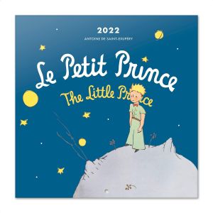 JGD-- Calendrier 2022 Le Petit Prince - 12 Mois | Calendrier Mural, De Janvier &agrave; D&eacute;cembre 2022 | 30 x 60 cm, 6 langues, 1 Poster Inclus, Certifi&eacute; FSC - Neuf