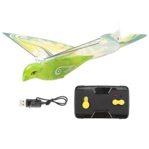 Simulation d'oiseau télécommandé Vol à ailes battantes Pigeon Induction Oiseau Aigle électrique Télécommande C - Neuf