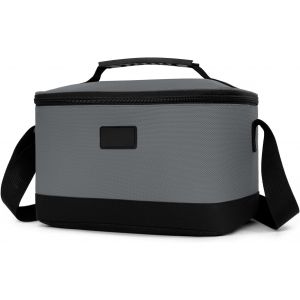 Heatsbox Style+ Boite Chauffante Repas &Eacute;lectrique Mobile, Sans Bpa, Contr&ocirc;le Par Application, Bol Anti-Fuite Gamelle Chauffante En Acier Inoxydable (925 Ml), Gris - Neuf