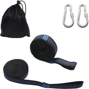 Ulteronixshop-Sangles De Hamac Paquet De 2 Sangles Pour Hamac Sangles Avec 2 Crochet Et Avec Un Sac De Rangement Suspension D'accessoires Pour Hamac De Camping V3c06 - Neuf
