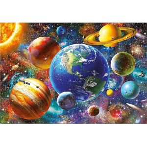 5d Diamond Painting Diy Kits Terre,Ciel Étoilé Planète Univers Broderie Diamant Kits De Broderie Au Point De Croix Strass Rond Résine Peinture Décor À La Maison,(40x50 Cm) - Neuf