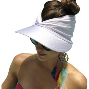 Kalanka-Visiere Casquette Femme,Visière Plage Femme,Chapeau De Soleil Femme,Casquette Femme Ete,Visiere De Protection Pour Voyage Plage - Neuf