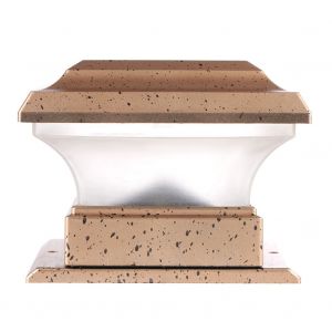 Hjlian Lampes Solaires Etanches Pour Jardin, Paysage, Cour, Pilier, Lumiere Blanche - Neuf