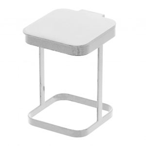 Hjlian Mini Poubelle De Bureau Japonaise Avec Couvercle, Ideale Pour La Maison, La Cuisine, Le Salon, La Table, Blanche - Neuf