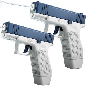 Pistolets À Eau,2 Pièces Pistolet A Eau Enfant,Jouets De Pistolet À Eau Pour Garçons & Filles,Pistolet À Eau En Plastique Pour Enfants, Pour Enfants Pour La Piscine Extérieure Et La Plage - Neuf