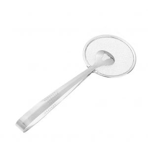 2-en-1 en Acier Inoxydable Passoire & Skimmer, Multi-T&acirc;che Fry Outil Pour la Friture Et de Vidange, Durable Ustensile de Cuisine - Neuf