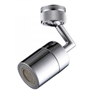 720 Degrés Pivotant Robinet d'Évier Filtre Universel Chromé Robinet Aérateur Tête de pulvérisation Adaptateur de 22 mm Femelle - Neuf