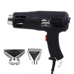 ChenQuanSarl-Pistolet À Air Chaud Pour Mobylette 2000 W Avec 2 Réglages De Température De 150 °C À 550 °C (302 °F1022 °F), Câble De 4,6Ft Avec 2 Buses Pour Protéger Le Processus (Mj12) - Neuf