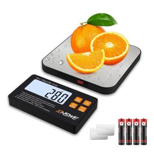 Nouvelhorizonstore-Balance De Cuisine Avec Affichage Divis&eacute;,15kg/1g Balance Alimentaire Connect&eacute;e,&Eacute;cran Lcd Magn&eacute;tique,Balance Num&eacute;rique,7 Unit&eacute;s,Fonction Tare,Acier Inoxydable Pour P&acirc;tisserie,Cuisin - Neuf