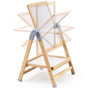 Chevalet d'art pour Enfants-Duoku-Tableau Blanc et Tableau Noir Magn&eacute;tique Double Face en Bois 2 en 1-Accessoires de Peinture - Neuf